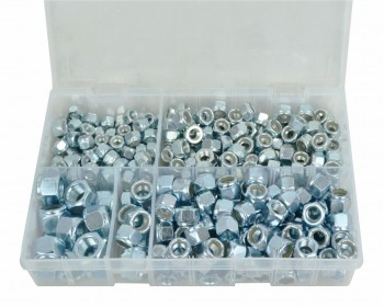 Assorted UNF Nylon Insert Nuts (325)